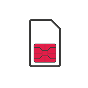 Icon einer SIM Karte